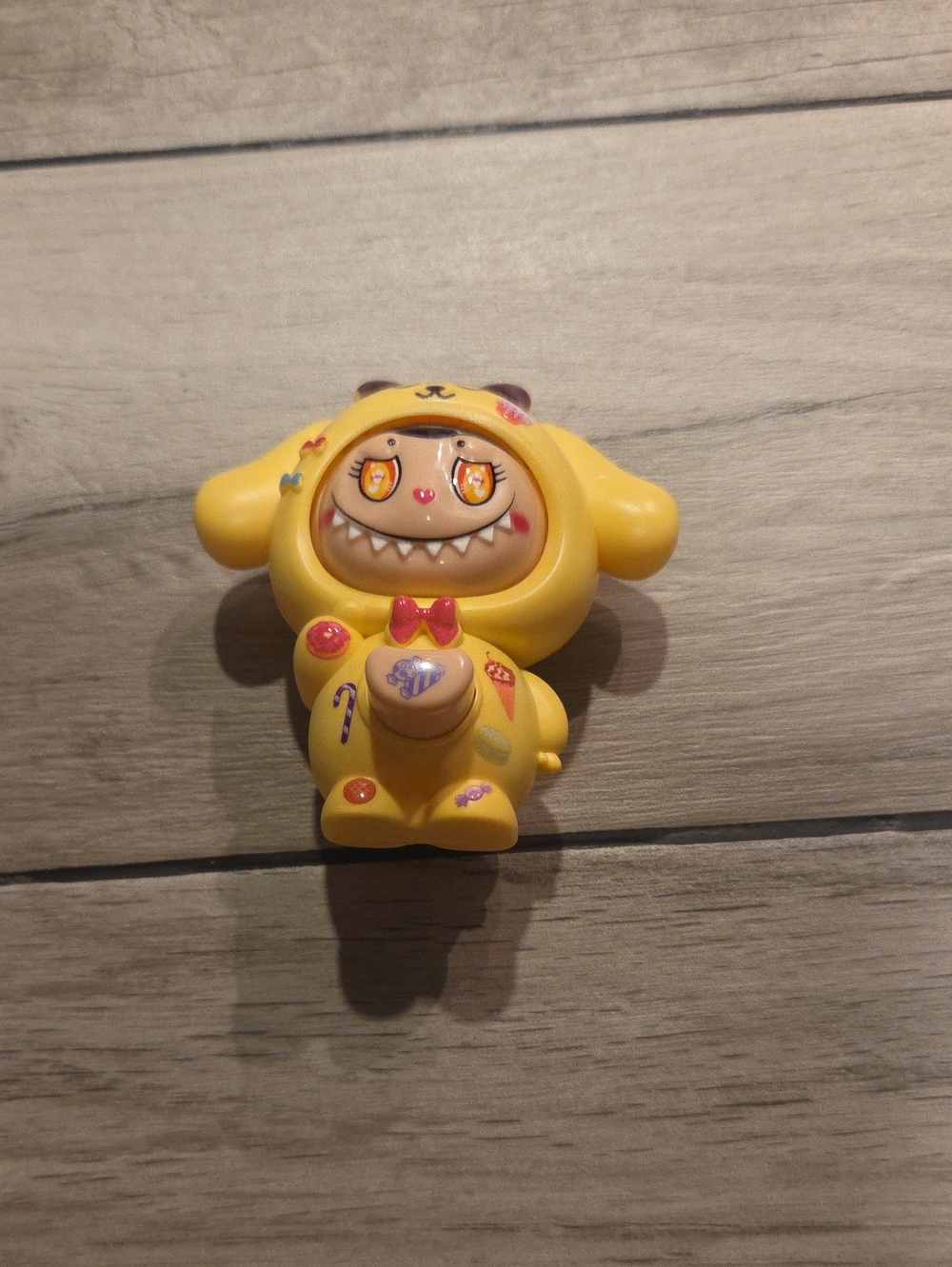Labubu Face Changing Figurine Keychain